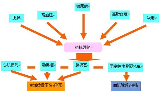 【病因】动脉硬化闭塞症的发病因素